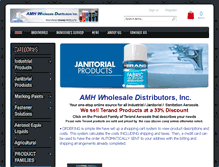 Tablet Screenshot of amhwholesale.com